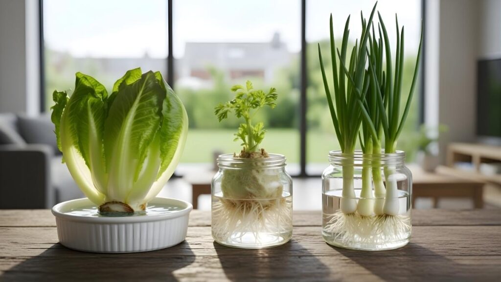 Grow Lettuce, Celery & Spring Onions Again from Kitchen Waste—It’s Super Easy