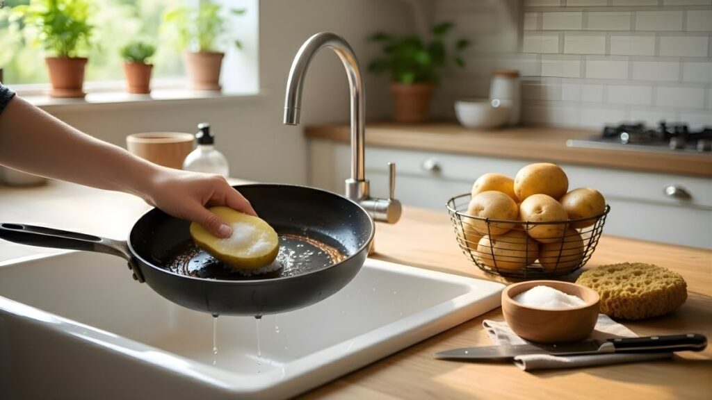 This Potato Peel Hack Instantly Removes Rust from Old Pans and Knives!